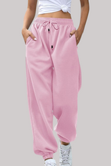 Women Jogger Pants Pink