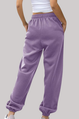 Women Jogger Pants Lilac