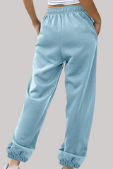 Women Jogger Pants Light Blue