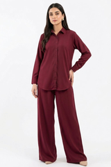 Maroon_CO-ORD_Set_for_Women_02_Pcs