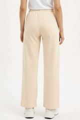 Wide Leg Flapper Trouser (Beige)