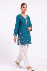 Embroidered Kurti Set 02 Pcs (0003)