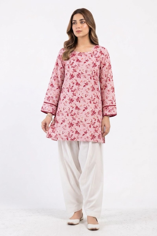 Printed Kurti Set 02 Pcs (0002)
