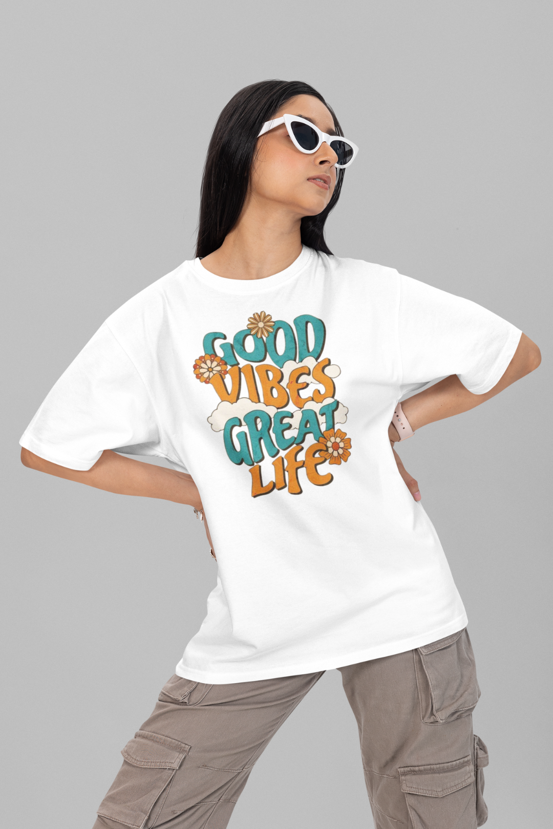Oversized T Shirt For Women (OS-11)