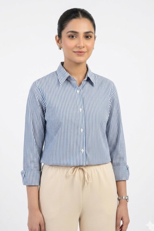 Blue Stripes Combo Wear