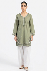 Embroidered Kurti Set 02 Pcs (0001)